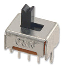 C & K COMPONENTS OS202011MS2QN1 Slide Switch, DPDT, On-On, Through Hole, 100 mA