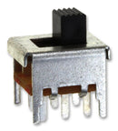 C & K COMPONENTS OS202013MT5QN1 Slide Switch, DPDT, On-On, Through Hole, OS Series, 200 mA