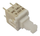 C & K COMPONENTS PVA1 EE H1 3.5N V2 Pushbutton Switch, Push On-Push Off, DPST, 32 V, 100 mA, Through Hole