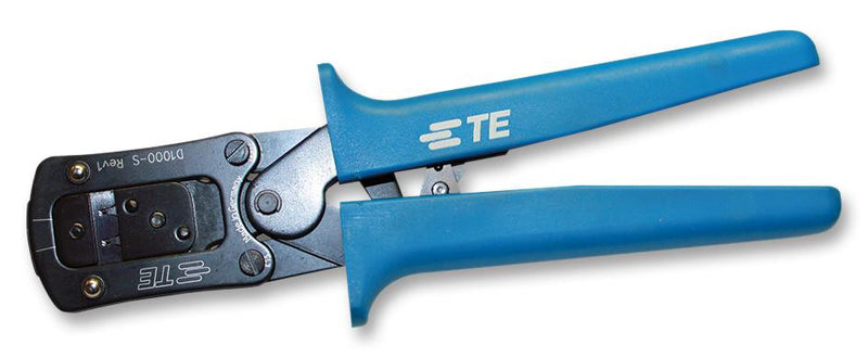 TE CONNECTIVITY 2255142-1 Crimp Tool, Ratchet, AMP D1000 Dynamic Series 22-18AWG Contacts