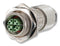 METZ CONNECT MMF881A315-0001 Circular Connector, 8 Contacts, Zinc Body