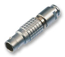 LEMO FGG.2B.316.CLAD92Z Circular Connector, 2B Series, Cable Mount Plug, 16 Contacts, Solder Pin, Push-Pull, Brass Body