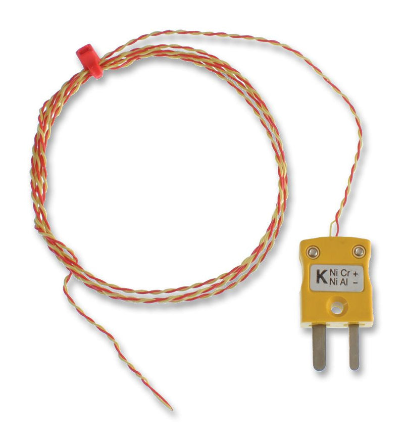 LABFACILITY Z2-K-2.0-1/0.3-MP-ANSI Thermocouple, Durable PFA, 1 x 0.3mm, K, -75 &deg;C, 250 &deg;C, 2 m, Z2-K-2.0 Series