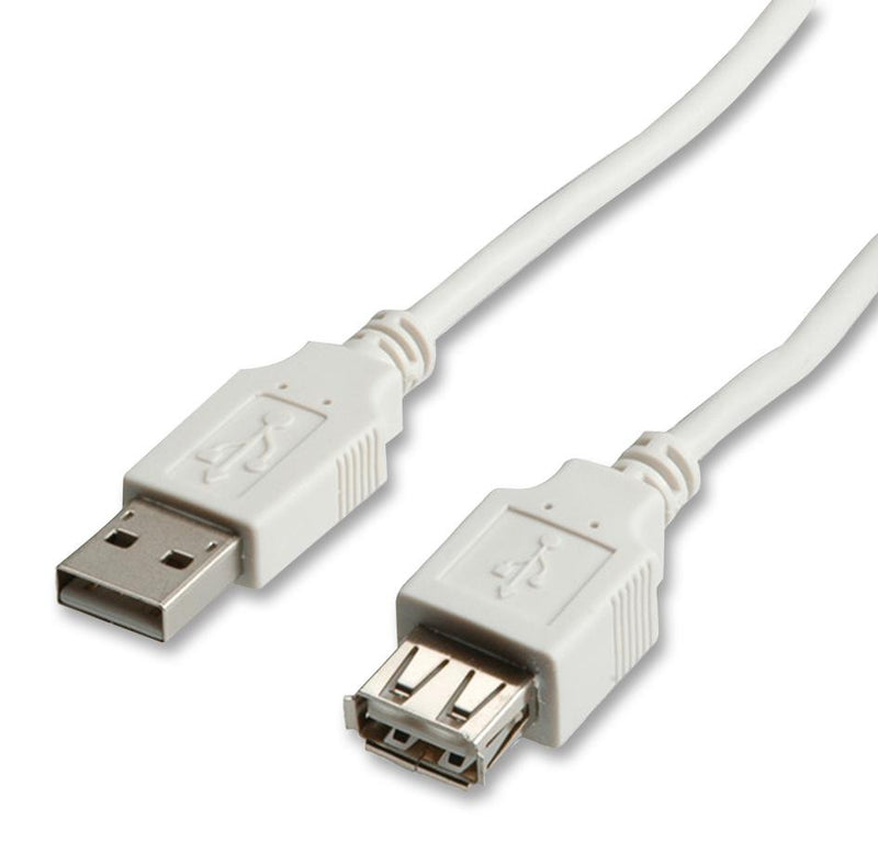 MULTICOMP 11.99.8949 COMPUTER CABLE, USB2.0, 1.8M, WHITE