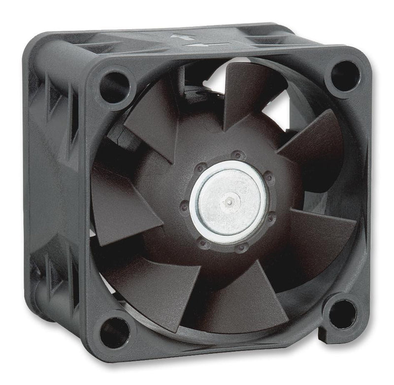 EBM-PAPST 424JN Axial Fan, 420J Series, 24 V, DC, 40 mm, 28 mm, 48 dBA, 18.3 cu.ft/min