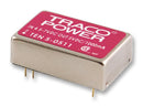 TRACOPOWER TEN 5-2413 Isolated Board Mount DC/DC Converter, Metal Case, 1 Output, 6 W, 15 V, 400 mA