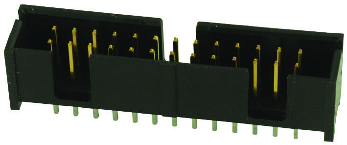 AMP - TE CONNECTIVITY 5103309-6 Wire-To-Board Connector, 2.54 mm, 26 Contacts, Header, AMP-LATCH Series, Through Hole, 2 Rows