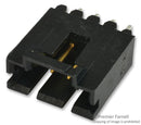 AMP - TE CONNECTIVITY 5-103908-3 Wire-To-Board Connector, 2.54 mm, 4 Contacts, Header, AMPMODU MTE Series, Through Hole, 1 Rows