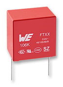 WURTH ELEKTRONIK 890334025022 Film Capacitor, 0.15 &micro;F, 310 V, PP (Polypropylene), &plusmn; 10%, WCAP-FTXX Series