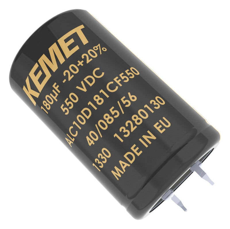 KEMET ALC10A103DC040 Electrolytic Capacitor, Long Life, 10000 &micro;F, 40 V, ALC10 Series, 18000 hours @ 85&deg;C, &plusmn; 20%