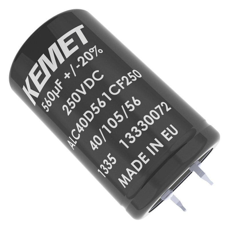 KEMET ALC40A331CF400 Electrolytic Capacitor, Long Life, 330 &micro;F, 400 V, ALC40 Series, 7000 hours @ 105&deg;C, &plusmn; 20%