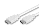 MULTICOMP 11.99.5702 Audio / Video Cable Assembly, HDMI A Plug, HDMI A Plug, 6.562 ft, 2 m, White