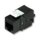 ROLINE 26.11.0376 RJ45 Keystone Socket, Cat 6a UTP Unshielded, IDC/IDT Termination