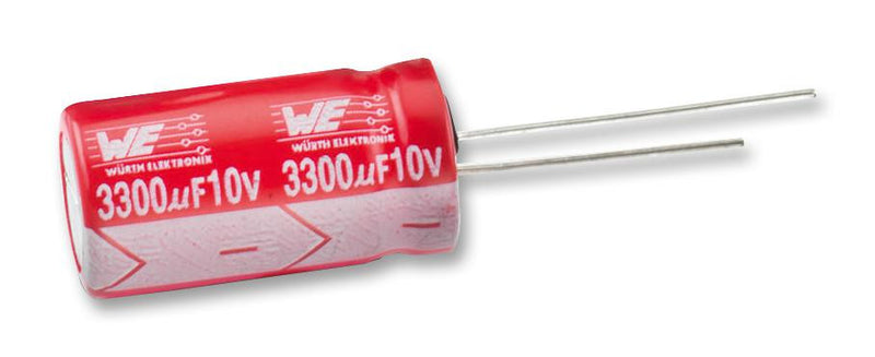 WURTH ELEKTRONIK 860080775010 Electrolytic Capacitor, 68 &iuml;&iquest;&frac12;F, 63 V, WCAP-ATLI Series, &iuml;&iquest;&frac12; 20%, Radial Leaded, 10 mm