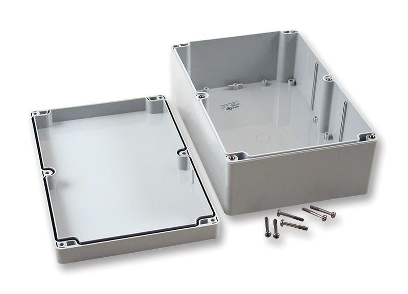 HAMMOND 1554VA2GY IP67 Polycarbonate Enclosure - 240x160x90mm