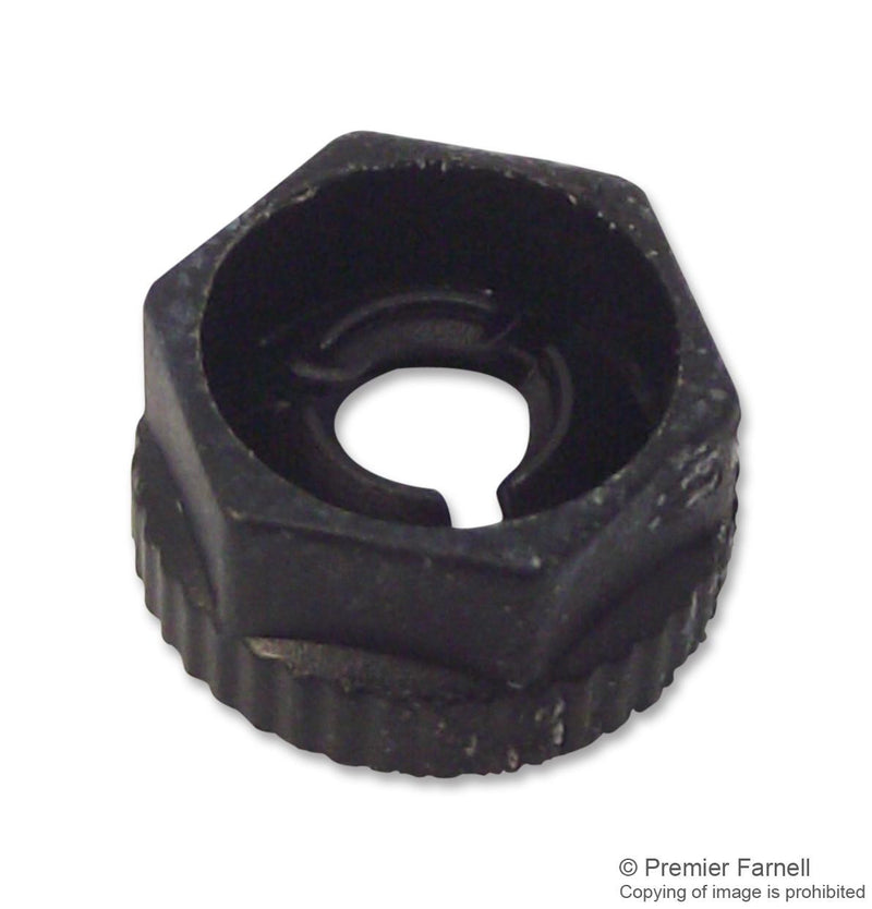 DURATOOL DTRKNF 30 Nut, Hex, Click, M3, Nylon 6.6, Pack of 100