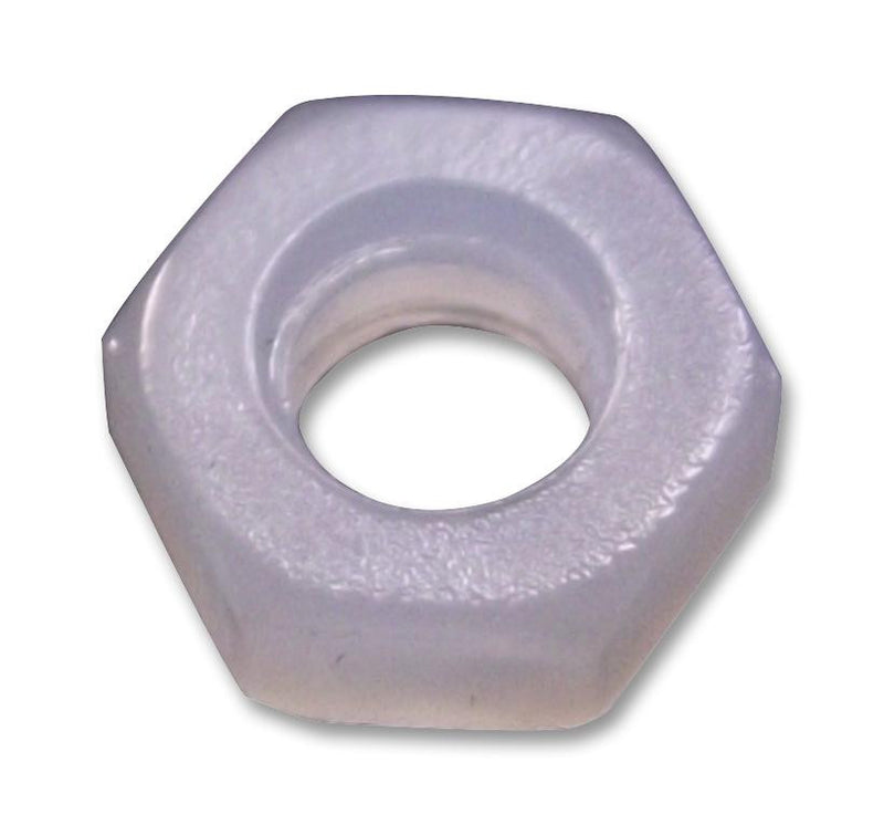 DURATOOL DTRNNE 34814 M2 Nut, Hex, M2, Nylon 6.6, Pack of 100