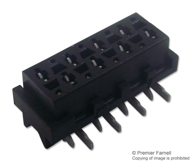 AMP - TE CONNECTIVITY 8-2178711-4 Wire-To-Board Connector, 1.27 mm, 14 Contacts, Receptacle, Micro-MaTch Value-Line Series