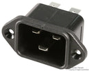 CORCOM - TE CONNECTIVITY 20ESRM-3 CONNECTOR, POWER ENTRY, PLUG, 20A, 250V