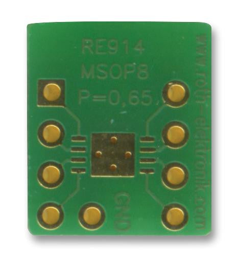 ROTH ELEKTRONIK RE914 IC ADAPTOR, FIBREGLASS, MSOP-8