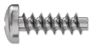 TR FASTENINGS 4.016PRST30TC1D Screw, Thread Forming, M4, 16 mm, Zinc, Steel, Pan Head Pozidriv