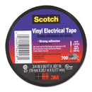 3M 700 19MM TAPE, INSULATION, PVC, 20M, BLACK