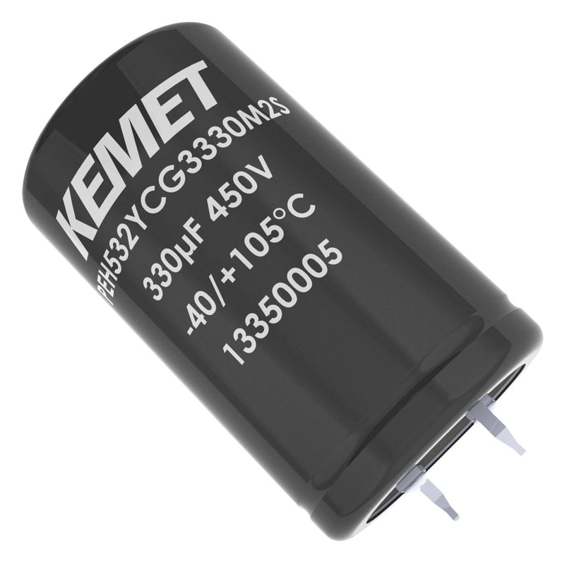 KEMET PEH532VDG3680M2 Electrolytic Capacitor, Snap-in, 680 &iuml;&iquest;&frac12;F, 400 V, PEH532 Series, 1500 hours @ 105&iuml;&iquest;&frac12;C, &iuml;&iquest;&frac12; 20%