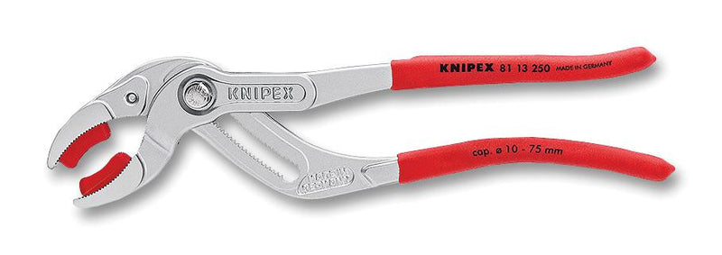 KNIPEX 81 13 250 CONNECTOR PLIER, ADJUSTABLE, 75MM