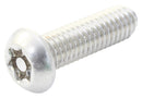 TR Fastenings M3 10 M4A2MC S50 BUT T10 Security Screw Tamperproof Stainless Steel A2 Button Head Hex Socket mm