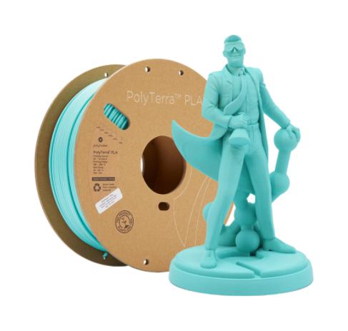 Polymaker 70845 70845 3D Printer Filament Polyterra PLA 2.85 Dia Teal 1g