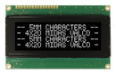 MIDAS MC42005A12W-VNMLW Alphanumeric LCD, 20 x 4, White on Black, 5V, Parallel, English, Japanese, Transmissive