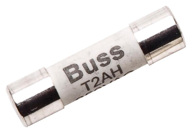 EATON BUSSMANN SERIES BK1-S505H-2-R Fuse, Cartridge, S505H Series, 2 A, 250 V, 5mm x 20mm, 0.2" x 0.79", 1.5 kA