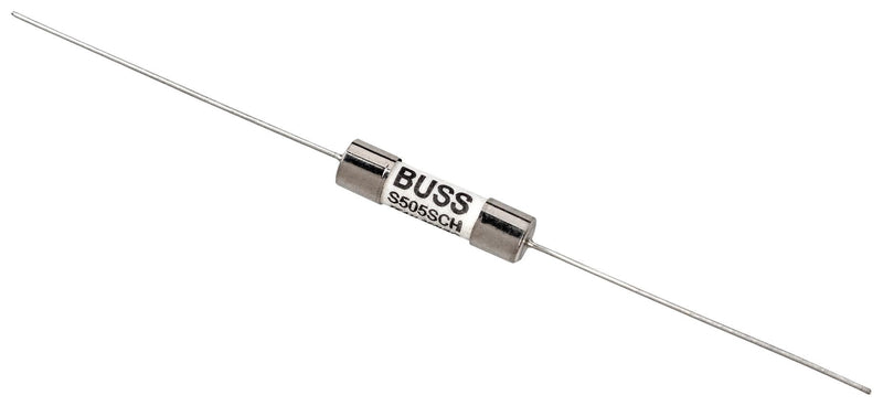 EATON BUSSMANN SERIES TR2-S505H-V-800-R Fuse, Cartridge, S505H Series, 800 mA, 250 V, 5mm x 20mm, 0.2" x 0.79", 1.5 kA