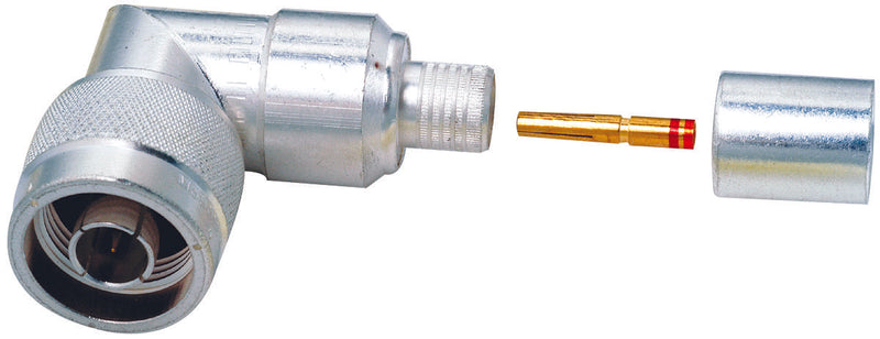 Amphenol RF 082-4440 RF/COAXIAL N Plug R/A 50 OHM Crimp