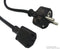 PRO POWER GW-151637 Mains Power Cord, CEE 7/7 Plug, IEC 60320 C13, 9.8 ft, 3 m, Black