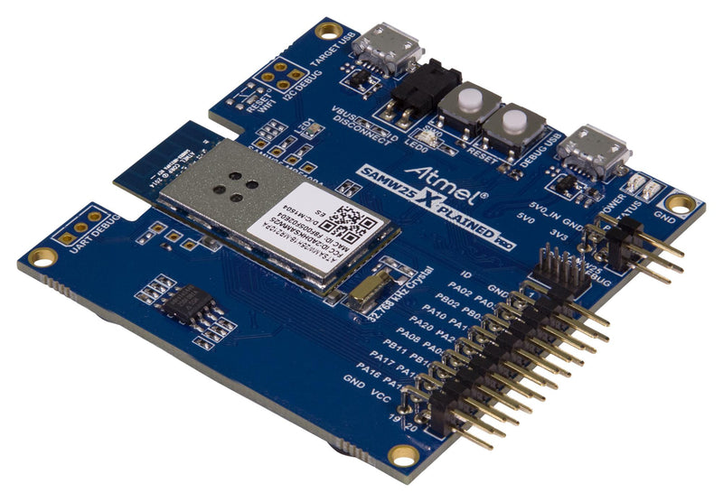 MICROCHIP ATSAMW25-XPRO Evaluation Board, Wireless Hardware Platform to Evaluate Atmel Wi-Fi module