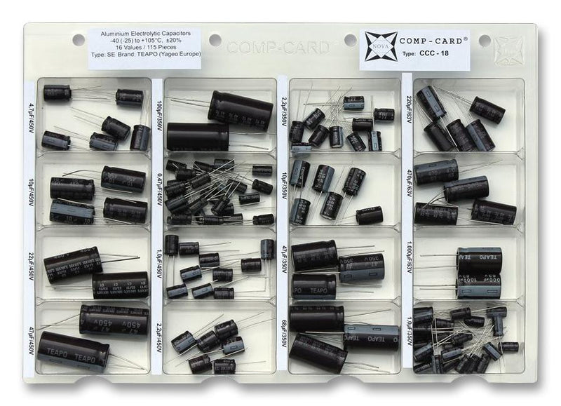 NOVA CCC-18 CAPACITOR KIT, ALUM ELECT CAPACITOR