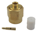 RADIALL R124052003W RF / Coaxial Connector, SMA Coaxial, Straight Plug, Solder, 50 ohm, KS1, RG405, Brass