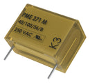 KEMET PME271MD6220KR30 Film Capacitor, 0.22 &micro;F, X2, 275 V, Paper (MP), &plusmn; 10%