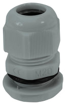 HELLERMANNTYTON NGM12-DGY Cable Gland, M12, 3 mm, 6.5 mm, Nylon 6.6 (Polyamide 6.6), Dark Grey