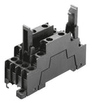 PANASONIC ELECTRIC WORKS SFS6-SFD Relay Socket, DIN Rail, Screw, 14 Pins, SF Series