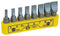 CK TOOLS T4521 Bit Clip Set, Screwdriver, Slotted, 8-Piece