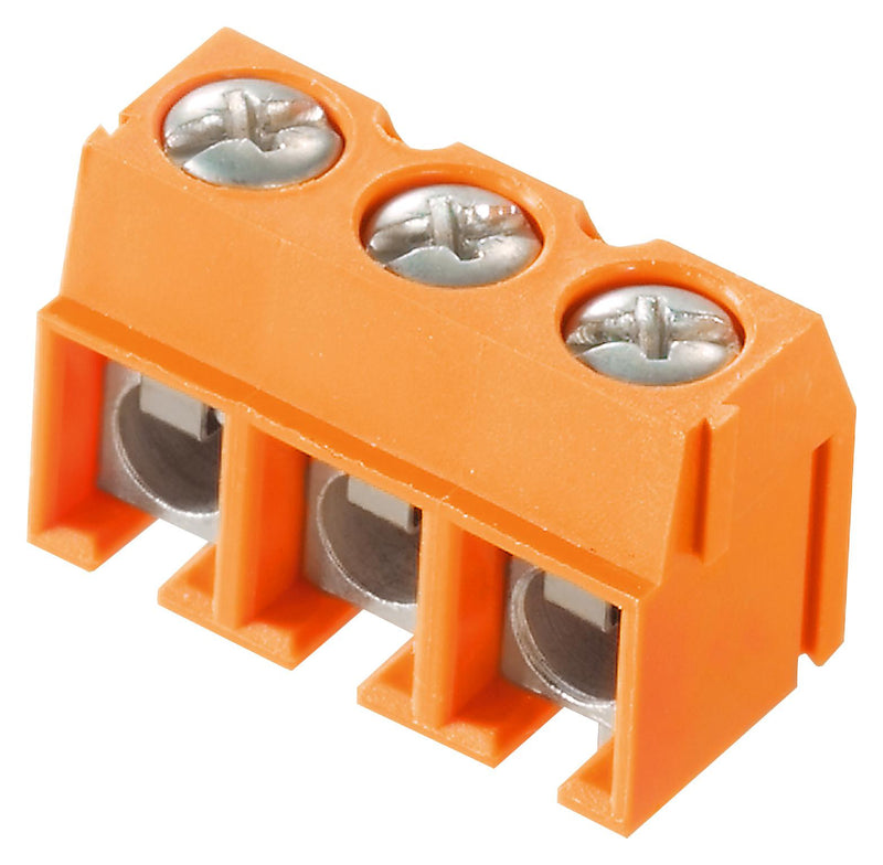 WEIDMULLER 1234600000 Wire-To-Board Terminal Block, 8 Ways, 600 V, 24 A, 26 AWG, 14 AWG, 2.5 mm&sup2;