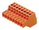 WEIDMULLER 1597410000 Pluggable Terminal Block, 3.5 mm, 7 Ways, 28 AWG, 14 AWG, 1.5 mm&sup2;, Screw