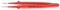 KNIPEX 92 27 62 Tweezer, Precision, 150 mm, Steel Body, Steel Tip