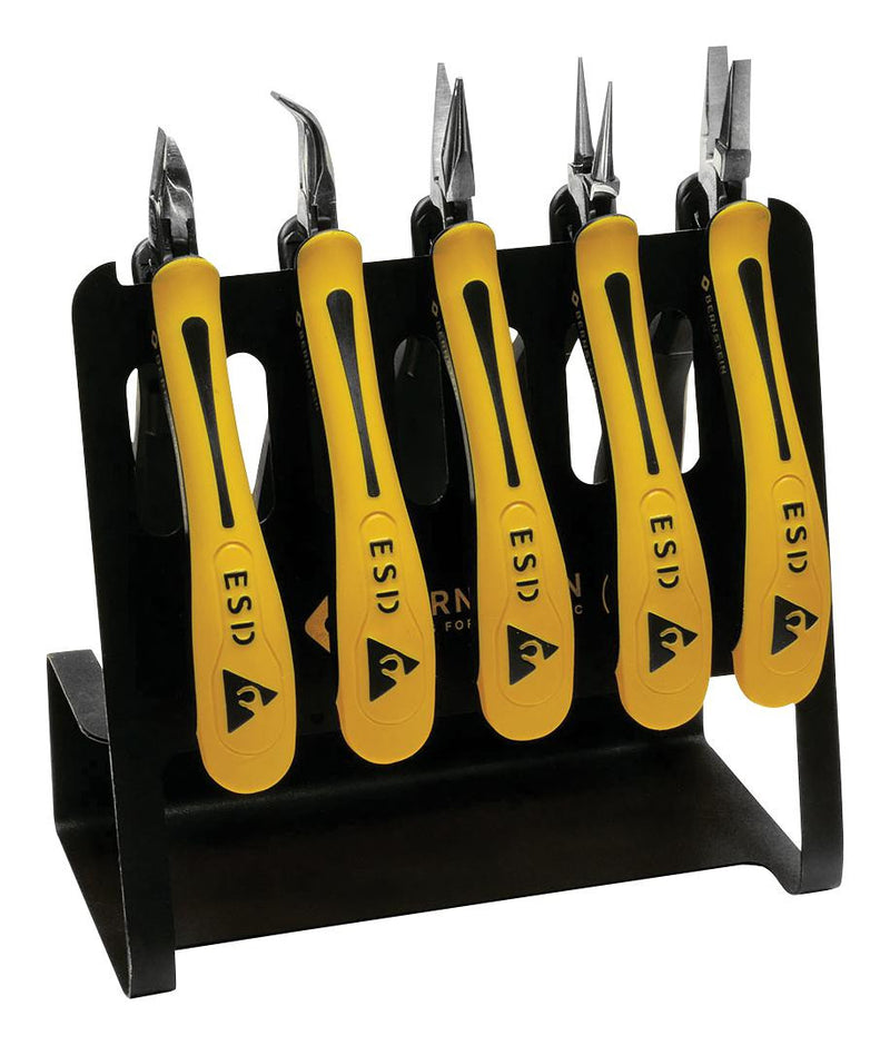 BERNSTEIN WERKZEUGFABRIK 3-650 V PLIER SET, CONDUCTIVE, 5PC