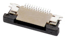 WURTH ELEKTRONIK 68711714522 FFC / FPC Board Connector, ZIF, Horizontal, 17 Contacts, Receptacle, 0.5 mm, Surface Mount, Bottom