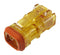 DEUTSCH DT06-2S-SDT-CE28 Connector Housing, Transparent, Thin Wall, DT Series, Plug, 2 Ways, DT Series Socket Contacts