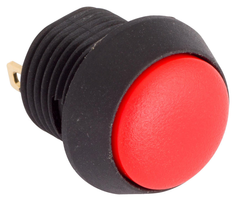 EOZ FL13NR Pushbutton Switch, IP67, Momentary Spring Return, SPST-NO, Quick Connect