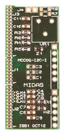 MIDAS MCCOG-I2C-I-8 DRIVER BOARD, I2C COG CHARACTER DISPLAY